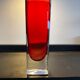 Duo of vintage vases in glass paste 70s-80s