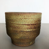 Set of 3 ceramic studio pottery vases by Piet Knepper for Mobach Netherlands 1970