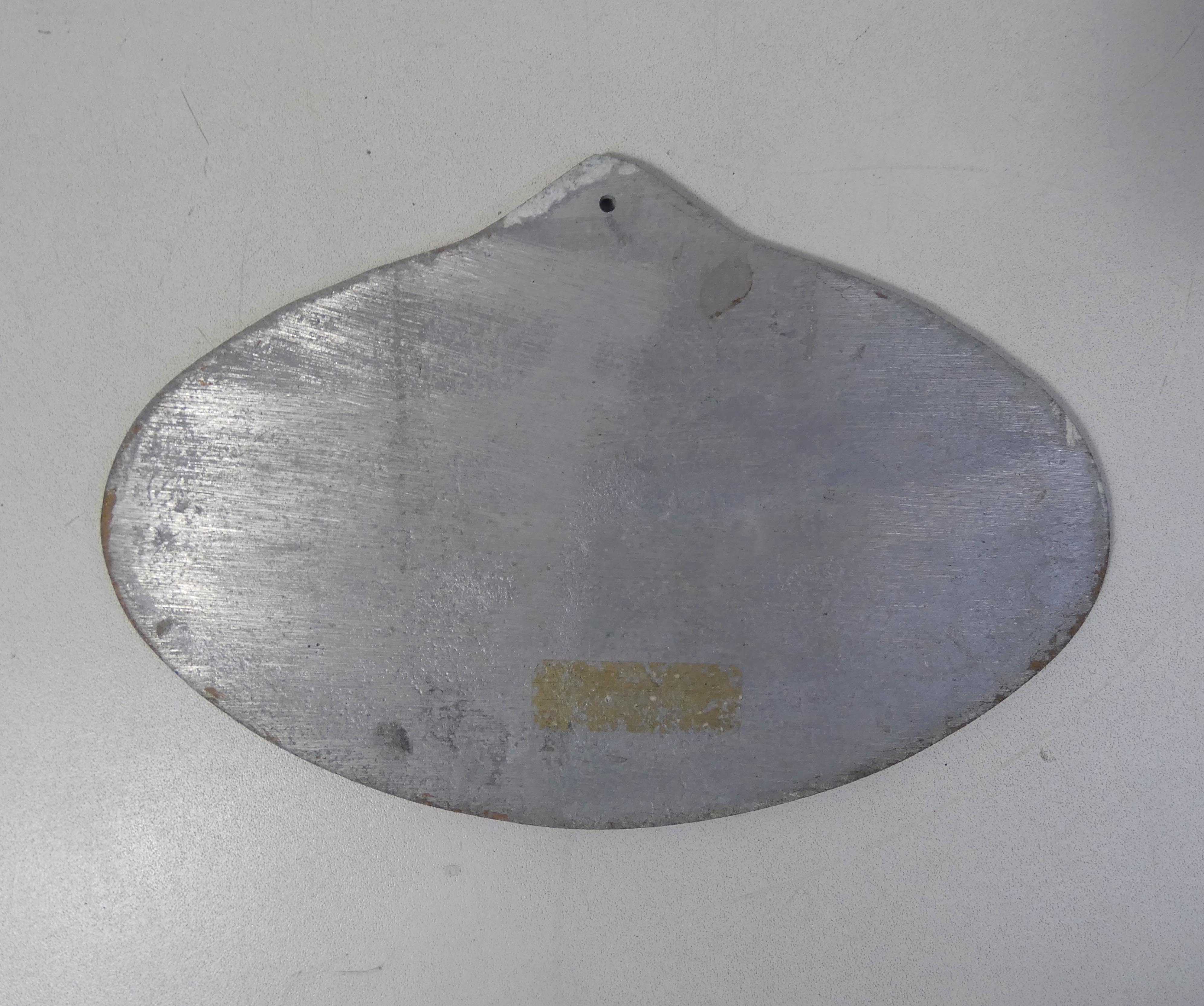 Old equestrian equestrian competition plate rally lorraine 1976