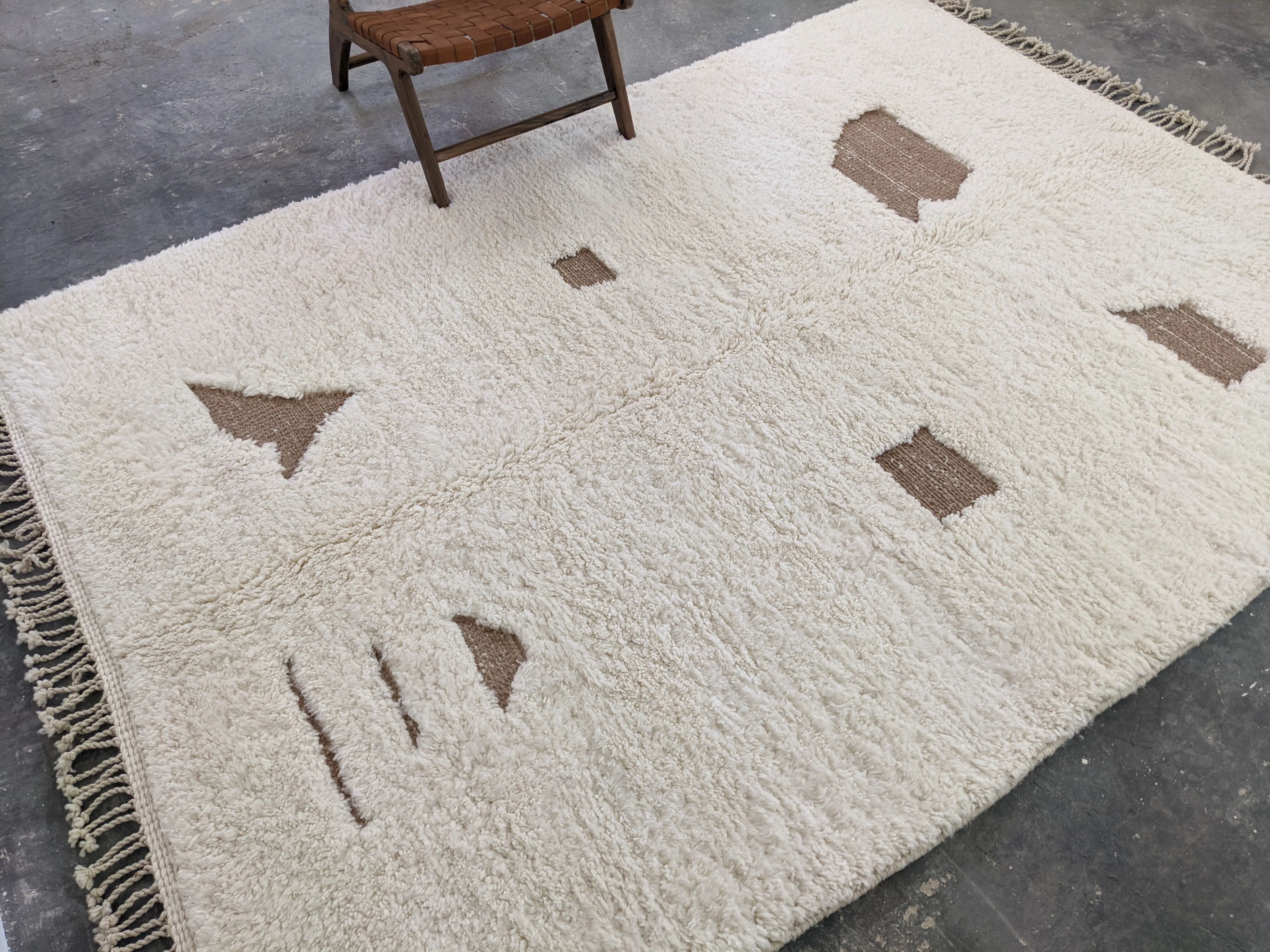 Grand tapis Beni Ouarain, 285 x 210 cm