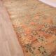 Peach Vintage Moroccan Rug 173 x 383 cm, Berber Wool Rug, Handmade Boho Rug