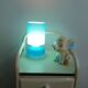 Lampe verre soufflé Lykta ikea vintage 90s