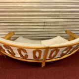 Sofa Guillerme and Chambron solid oak