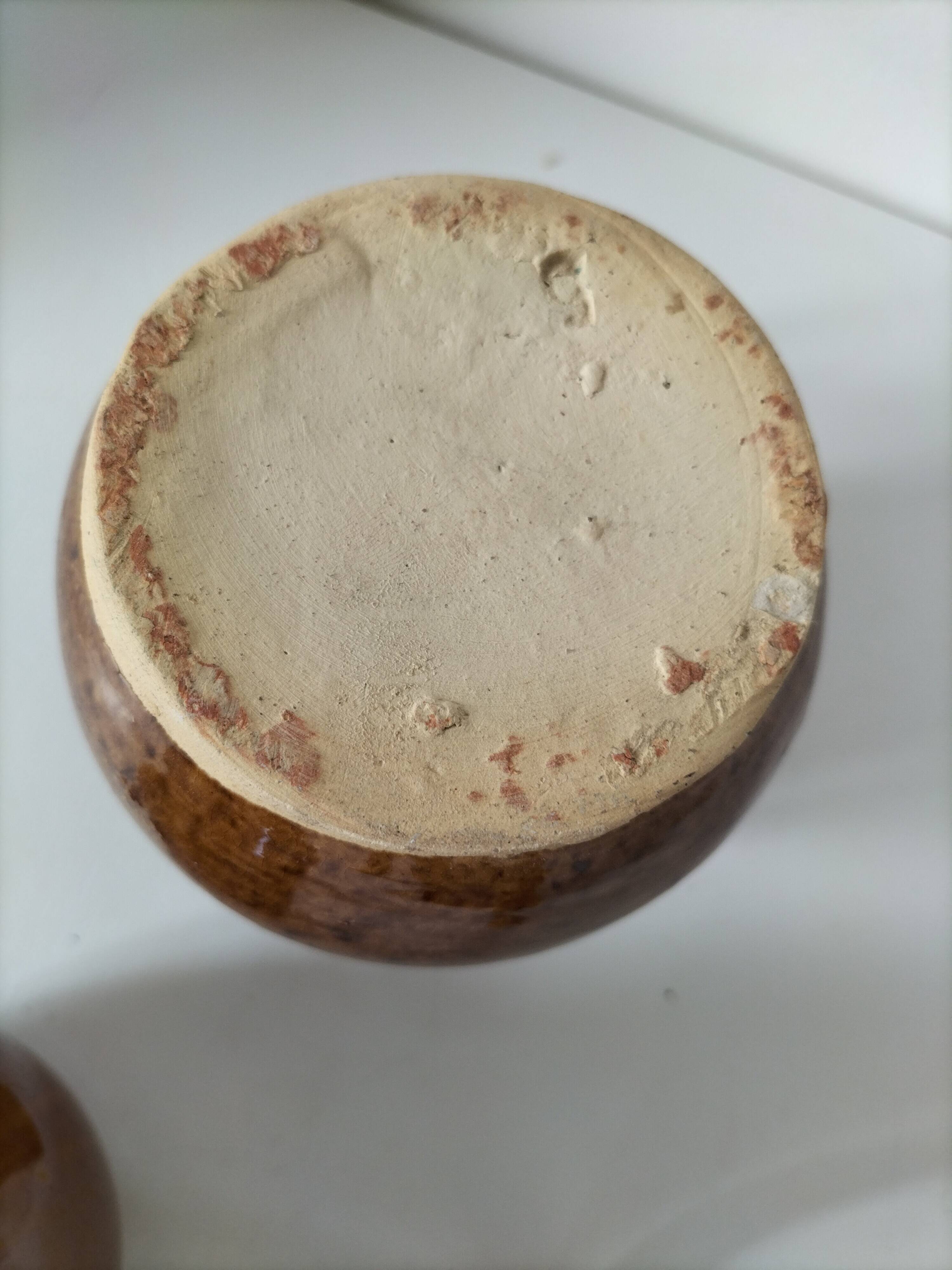 Set of three stoneware jugs from Vendeuvre Pottery – bistro charm