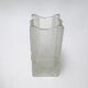 Brutalist moulded glass vase from the 1970s.