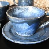 Service à café céramique de grignan signé