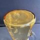 Saint Louis beer service in blown and cut amber crystal – Art Deco