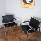Vintage design Ikea armchairs model Klinte 80s