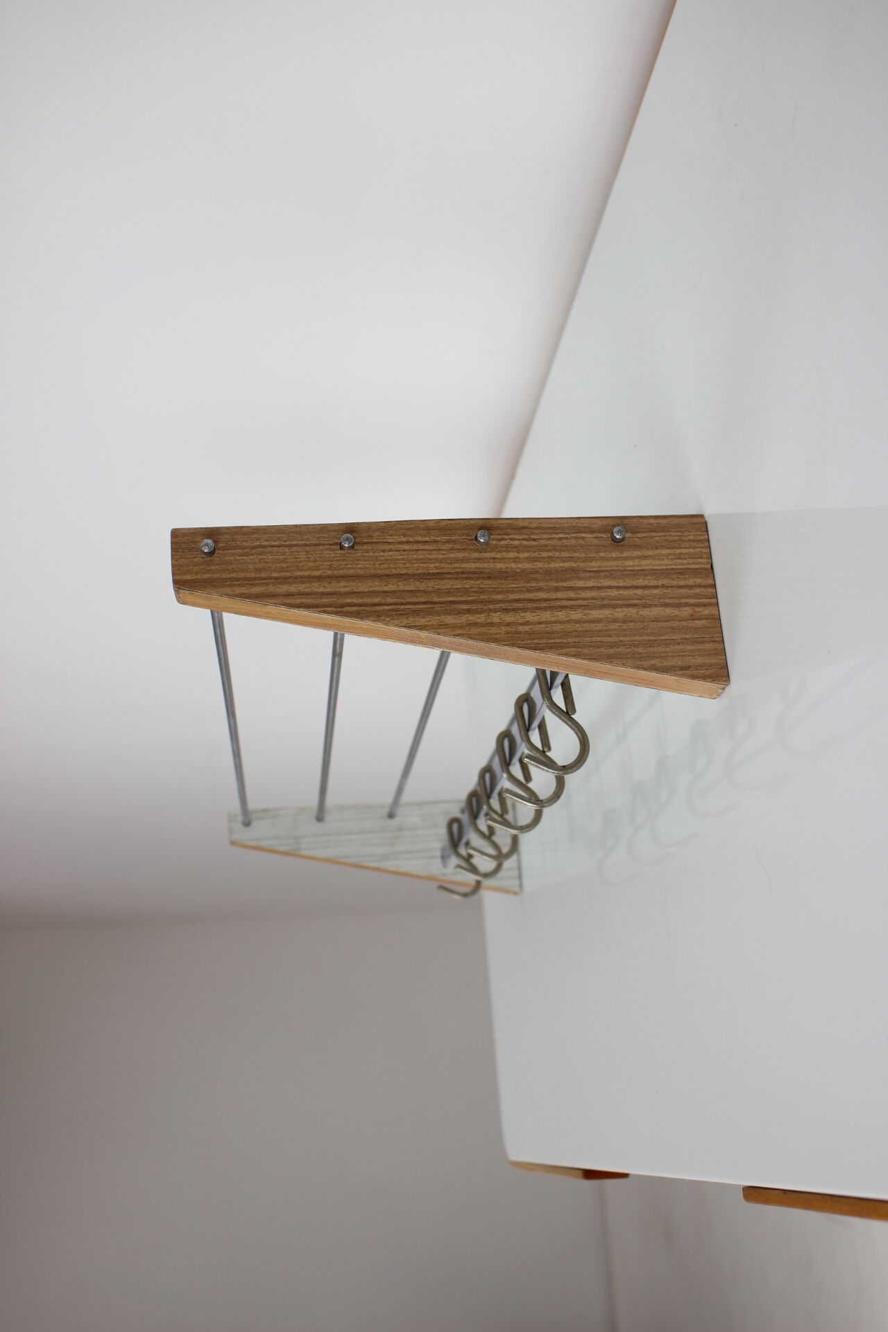 Coat hook from the middle of the century, 1960s,Czechoslovakia
