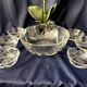 Baccarat fruit salad set salad bowl with 6 bowls table art