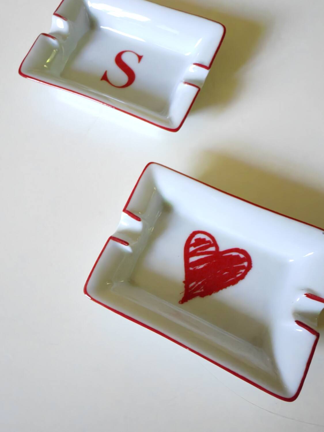 3 Escada ashtrays
