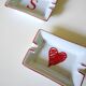 3 Escada ashtrays