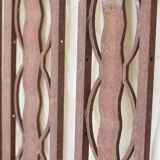 Metal and bronze ironwork entrance door Charles Piguet Lyon 1919