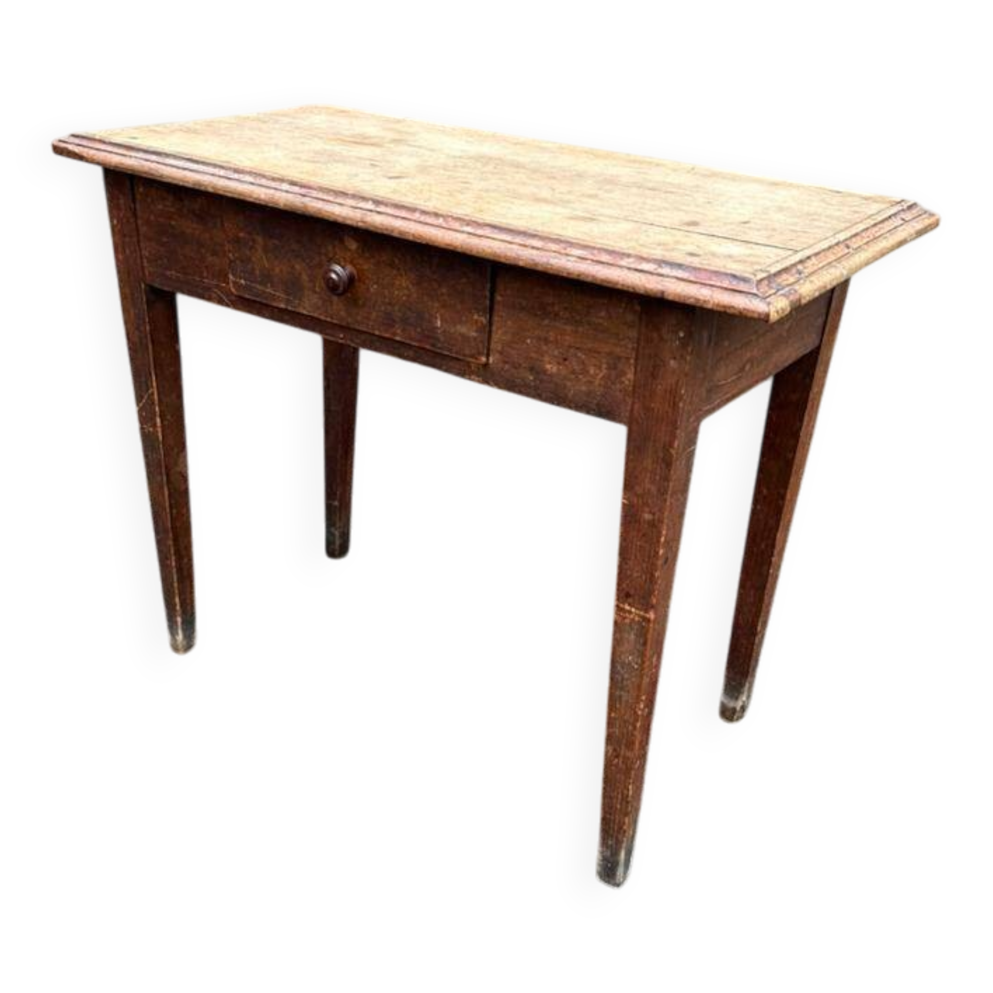 19th-century Parisian solid wood side table