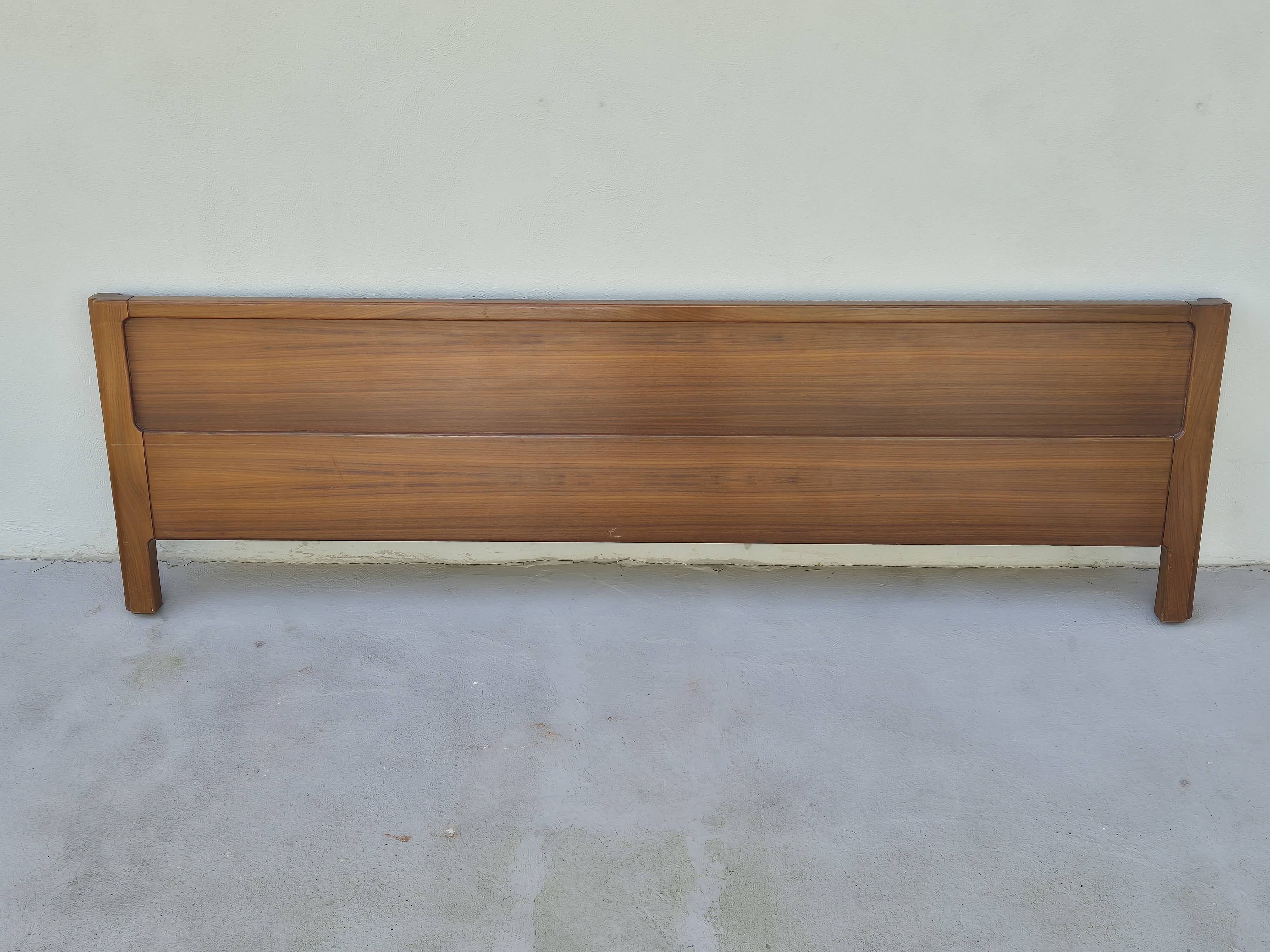 Lit de noyer Stilwood des années 1960