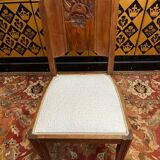 Set of 6 art deco chairs