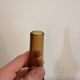 Vintage Pair of Vase Soliflore Blown Moulded Glass Mid Century Holmegaard