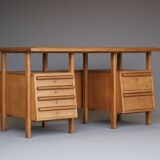 Bureau en chêne. Années 1950