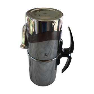 Italian coffee maker Scaal in chromed metal N°4