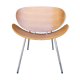 Chaise scandinave en bois thermoformé
