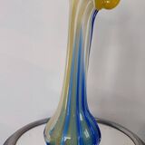 Murano Calla Lily Blown Glass Vase 60s-70s