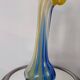 Murano Calla Lily Blown Glass Vase 60s-70s
