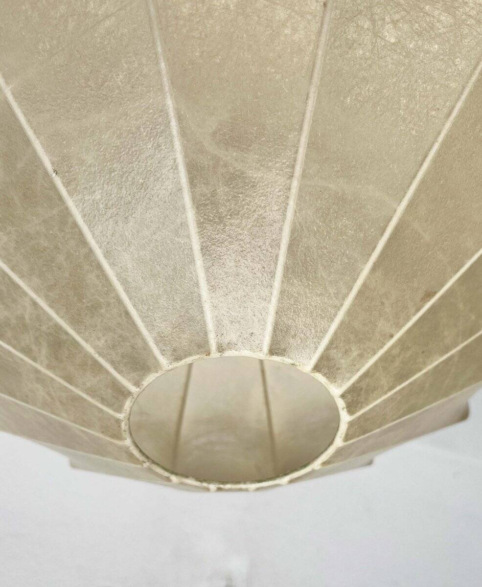 Modern mid-century Cocoon pendant lamp by Friedel Wauer for Goldkant Leuchten, 1960s.