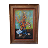 Oil on paper: The Pope's currency