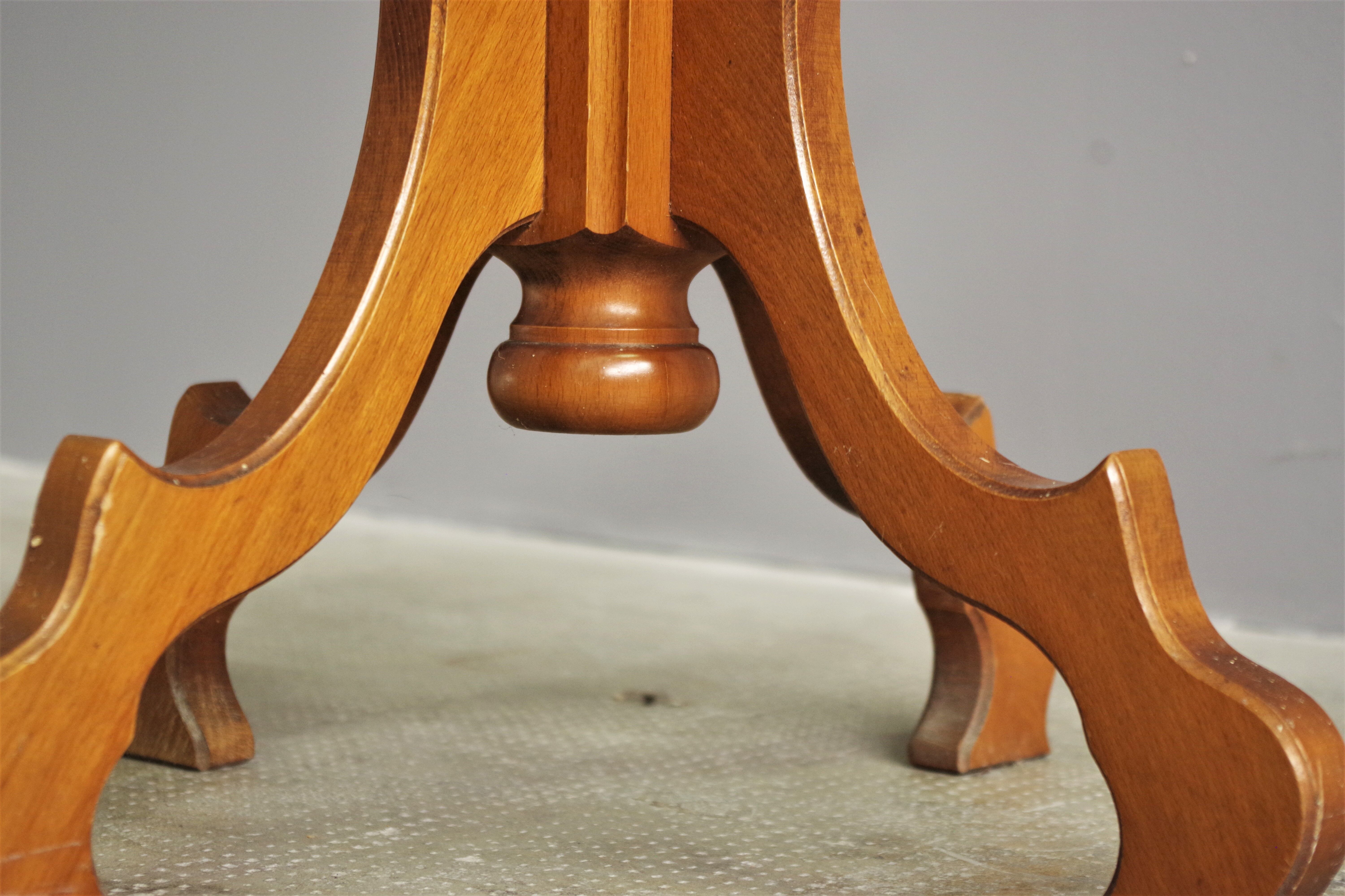 Column hanger in turned beech wood, 1970s