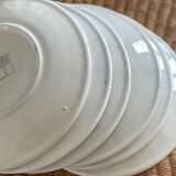 6 dessert plates Castellania 1970