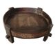 Large Antique Indonesian / Indian Carved Round Chakki Table