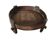 Grande Table Chakki Ronde Sculptée Antique Indonésienne / Indienne