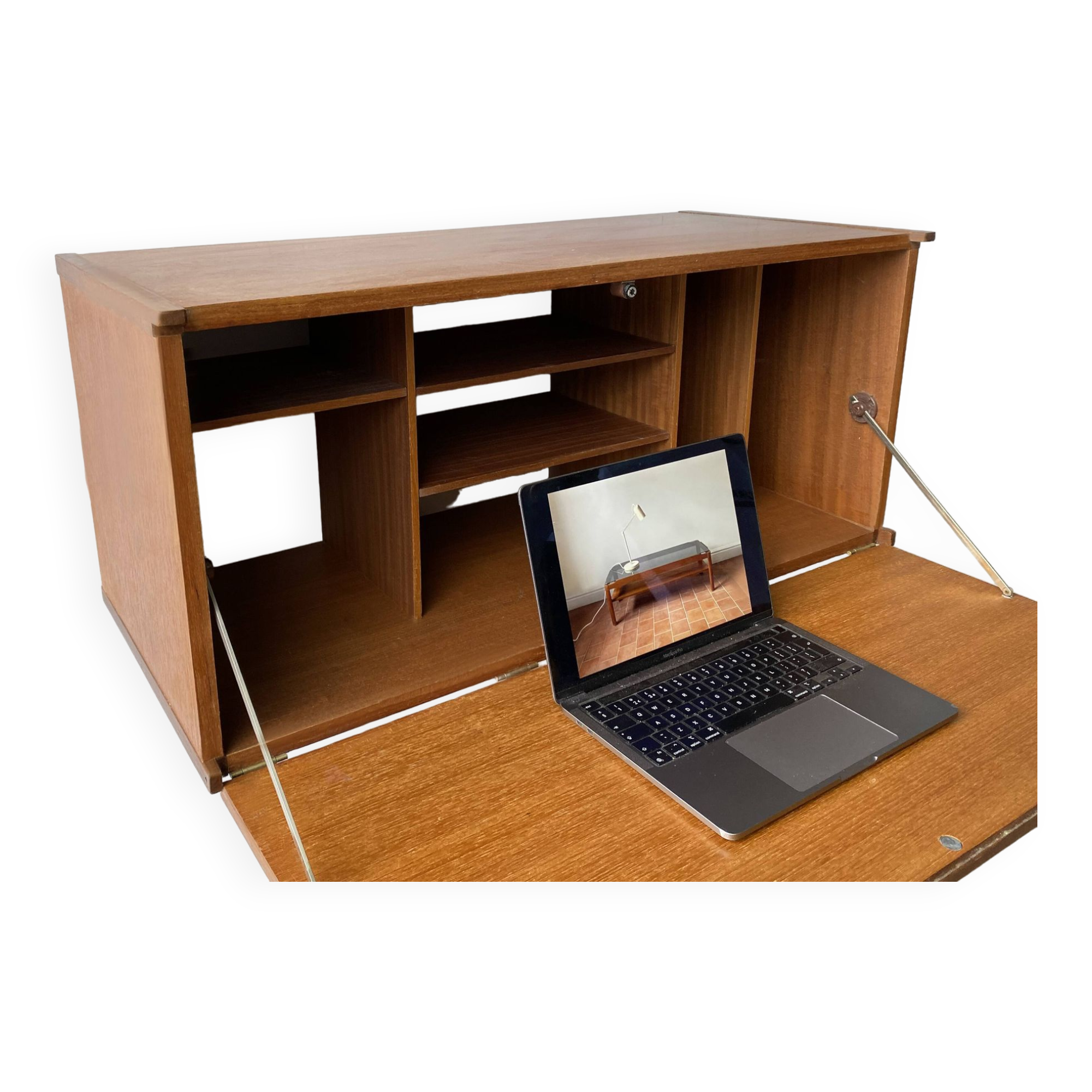 1960’s mid century Beaver & Tapley wall mounted desk unit