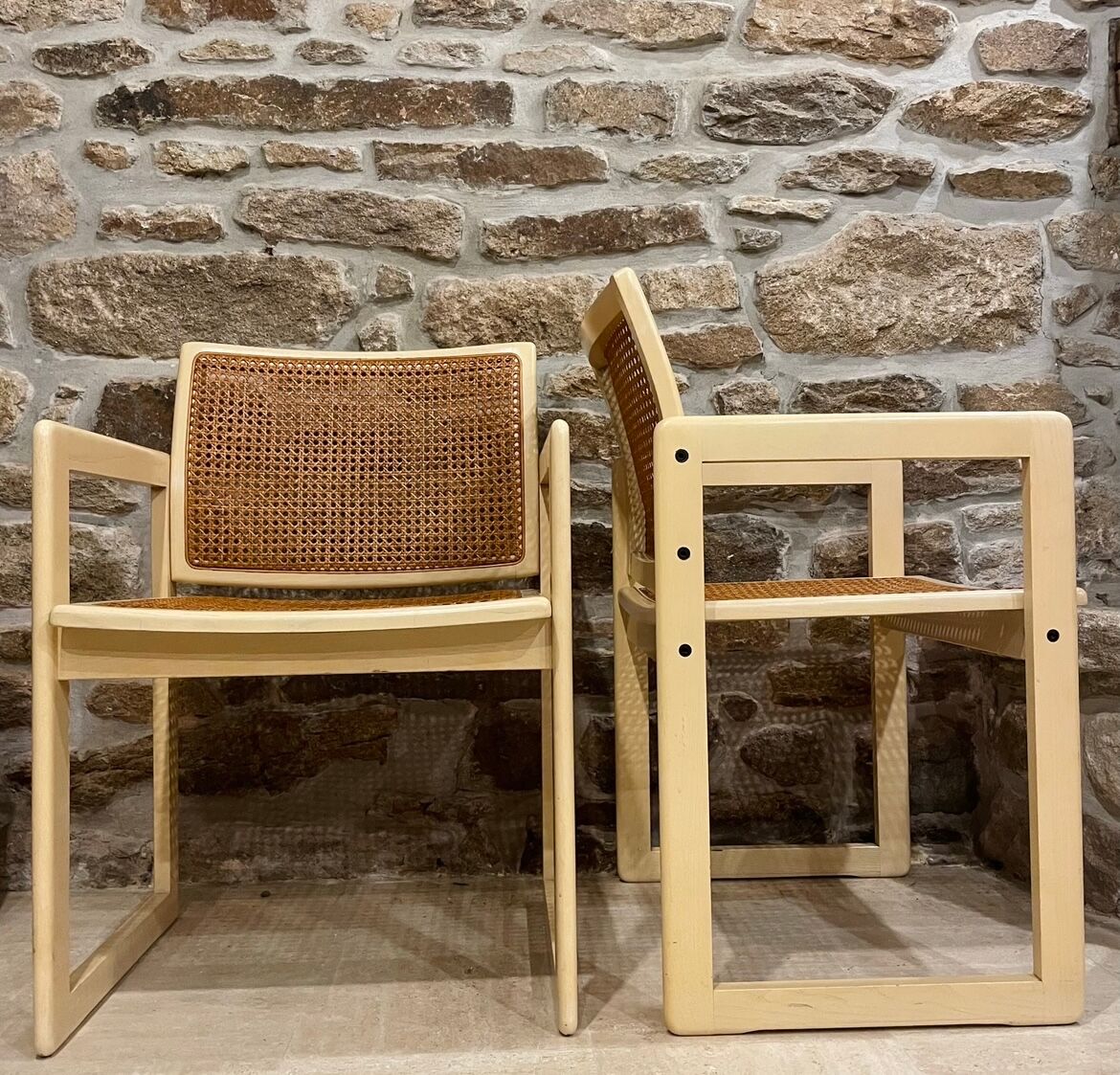 Pair of armchairs