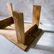 Solid oak coffee table, minimalist / contemporary design