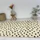 Handmade wool berber rug 276 x 157 cm