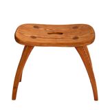 Torsten Claesson stool, pine, suede 1950.