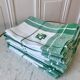 Set of 9 embroidered cotton napkins 60s