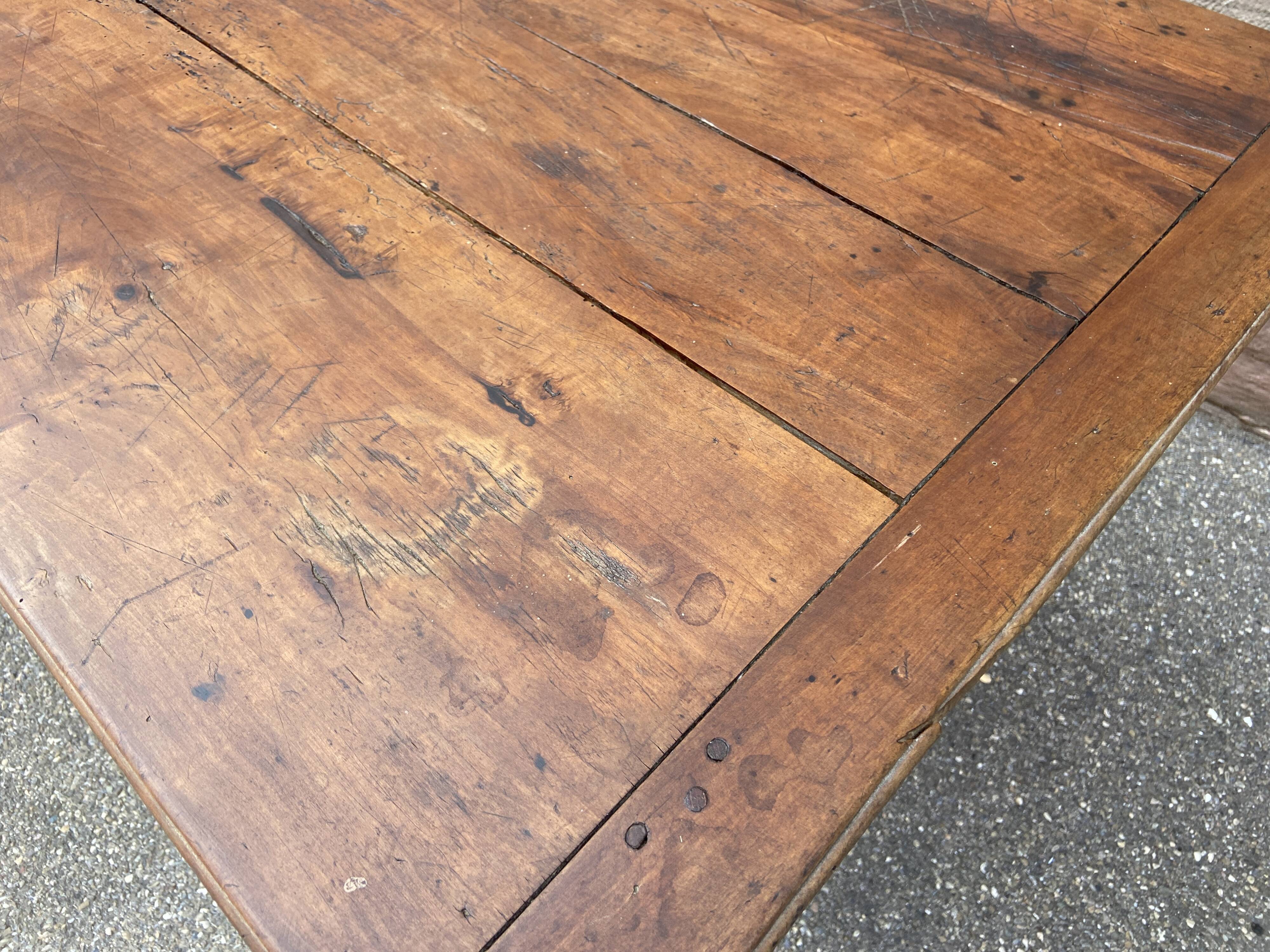 Large antique farmhouse table