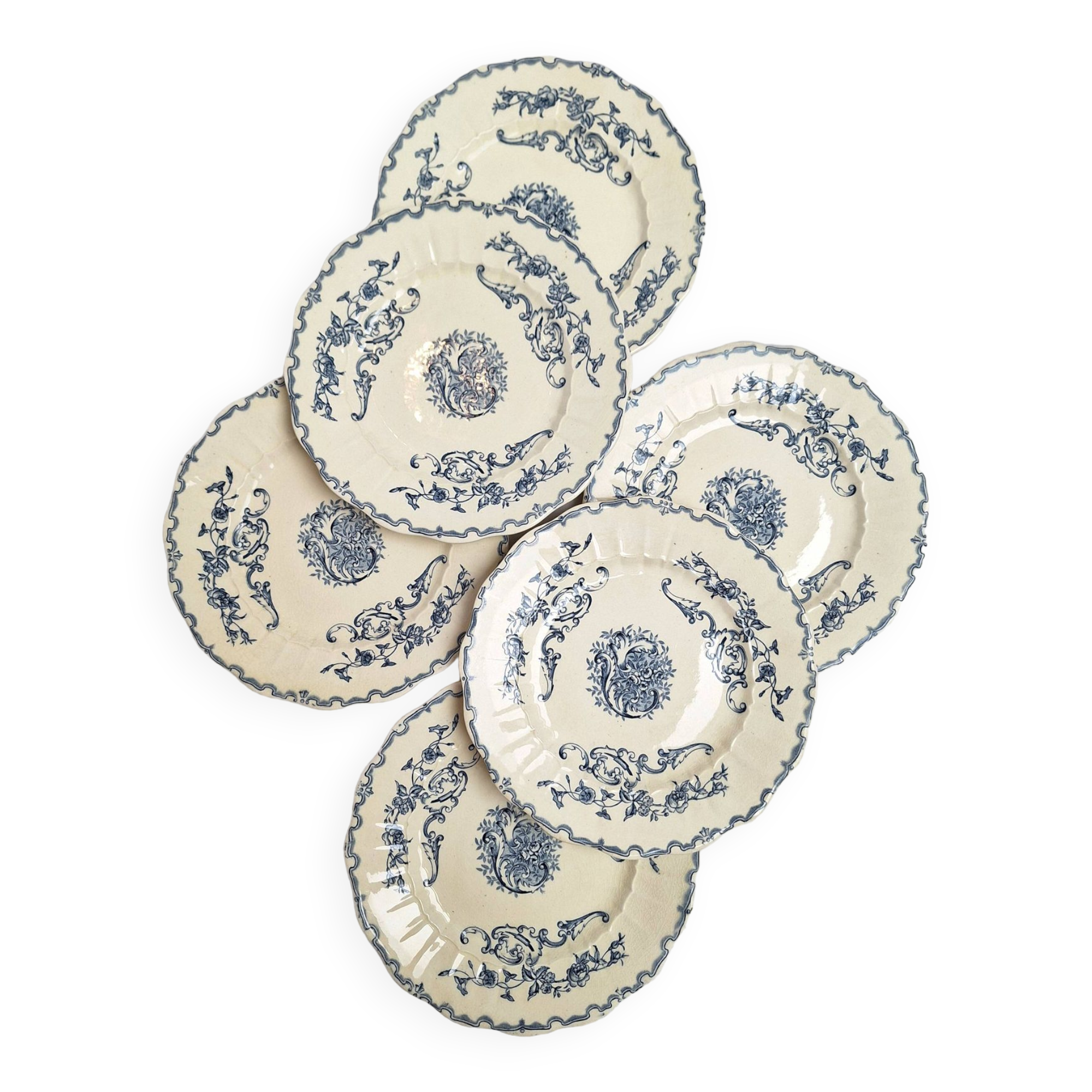 Dessert plates H.C. Moscow vintage