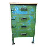 Drawer cabinet, sheet metal service for mechanical workshop, industrial