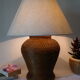 Vintage braided rattan lamp foot 60