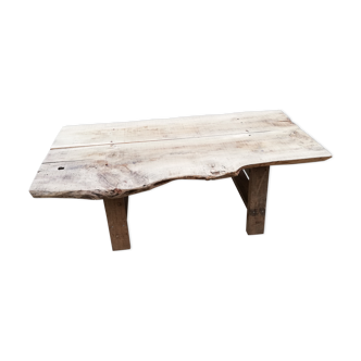 Table basse esprit primitif wabi Sabi