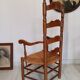 Pair of nursing or fireside armchairs