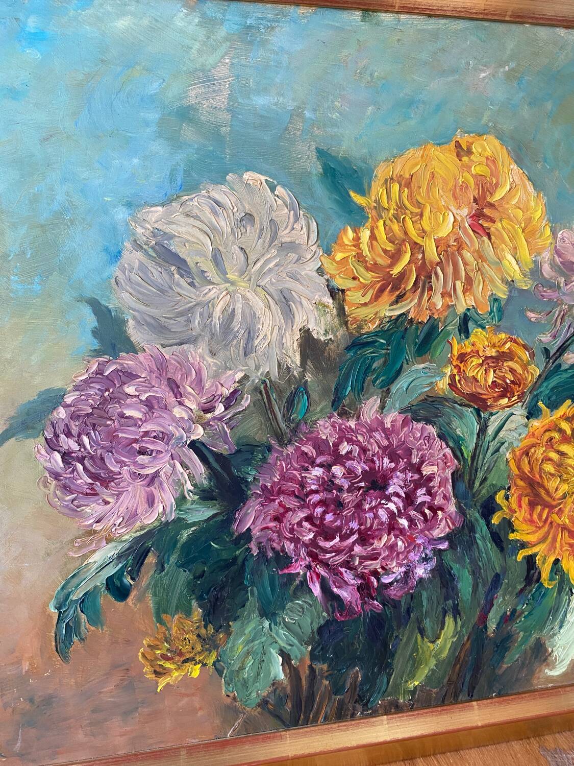 Flower bouquet painting