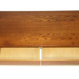 Minimalist teak bench, Sweden, 1960