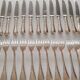 Christofle ribbon model 24 dessert cutlery