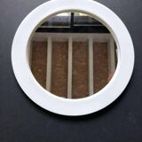 White plastic mirror from the 70s