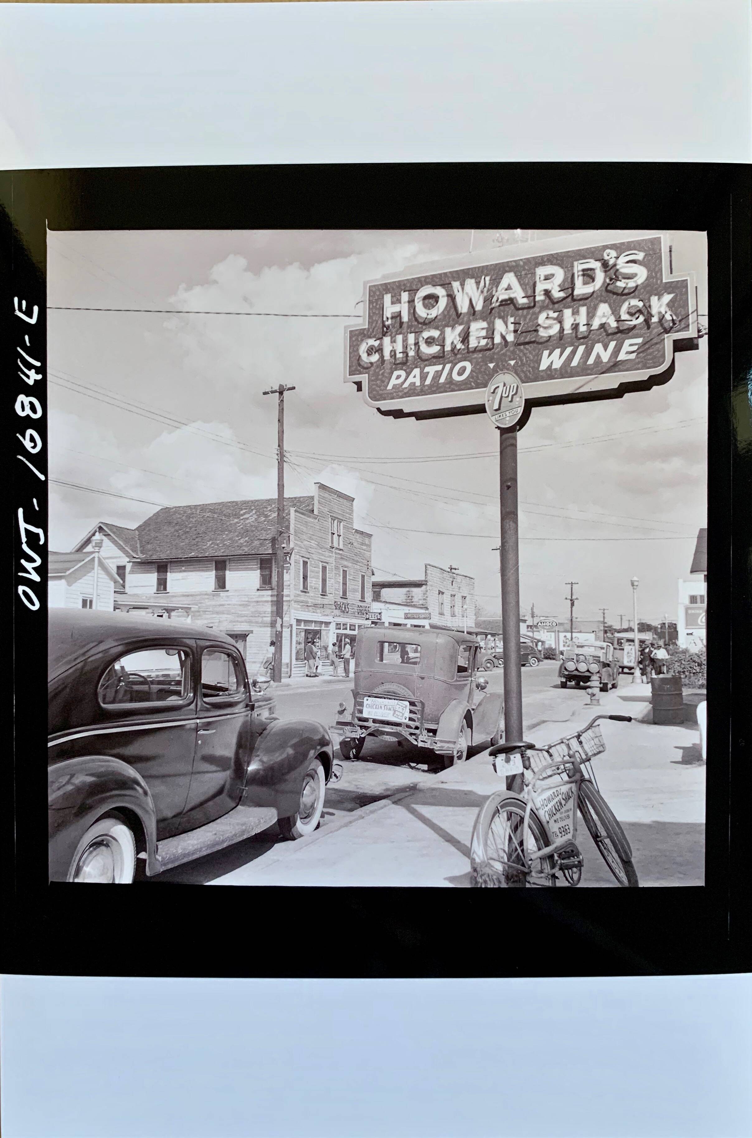 Art photography "Daytona Beach, 1943 – America in the Window"
