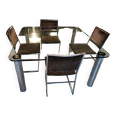 Quatre chaises Marco zanuso années 70